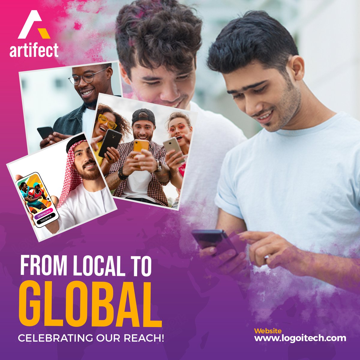 logoitechnew's tweet photo. From Local to Global 🌏
Celebrating Our Reach📲

"Keep Using, Keep Sharing: Together We Grow Globally✨
Download Now! 
https://t.co/9nhOzvWGQE

#aiartdaily #aiartwork #aiartcommunity #aiartists #aiartgenerator #mobileapp #FreeApp https://t.co/h6N6eDyw1t