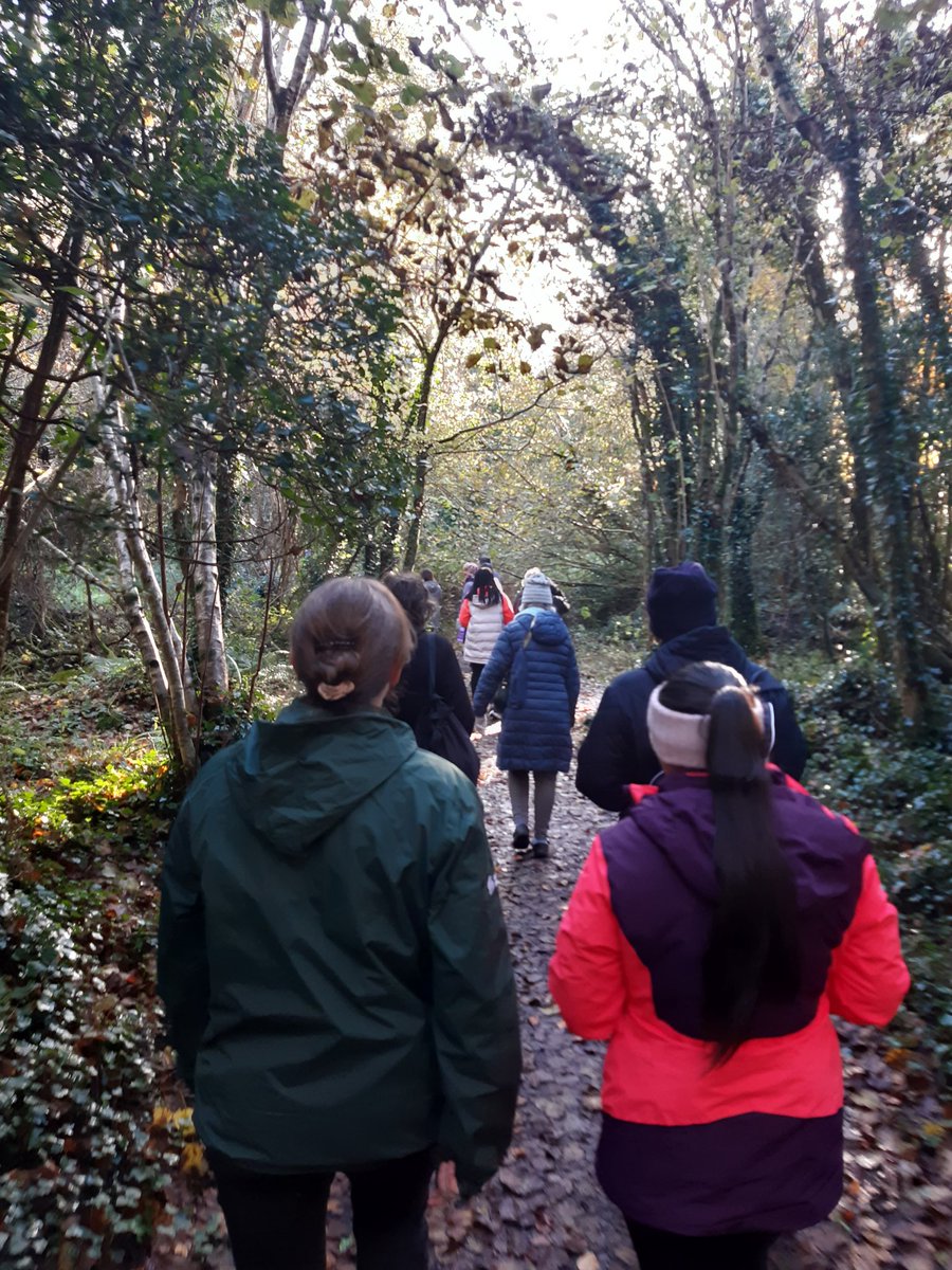 A great start to our #NatureforHealth programme. We had a  great morning that made walking in the woods so enjoyable. 
#ActiveCities #WinterInitiative