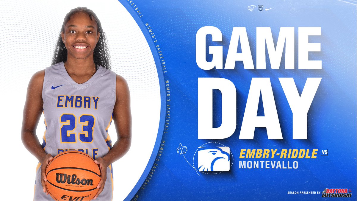 Embry-Riddle Women’s Basketball (@erauwbasketball) on Twitter photo The 2023-24 season is here!! <a href="/ERAUWBasketball/">Embry-Riddle Women’s Basketball</a> opens the season at the GSC/SSC Crossover Classic.
🦅 vs. <a href="/MontevalloWBB/">Montevallo Women’s Basketball</a>
📍Ft. Lauderdale, Fla.
🏟Rick Case Arena
⏰2PM
🖥erauathletics.com/live
📈eraustats.com
#GoERAU #DaytonasHometownTeam The 2023-24 season is here!! <a href="/ERAUWBasketball/">Embry-Riddle Women’s Basketball</a> opens the season at the GSC/SSC Crossover Classic.
🦅 vs. <a href="/MontevalloWBB/">Montevallo Women’s Basketball</a>
📍Ft. Lauderdale, Fla.
🏟Rick Case Arena
⏰2PM
🖥erauathletics.com/live
📈eraustats.com
#GoERAU #DaytonasHometownTeam