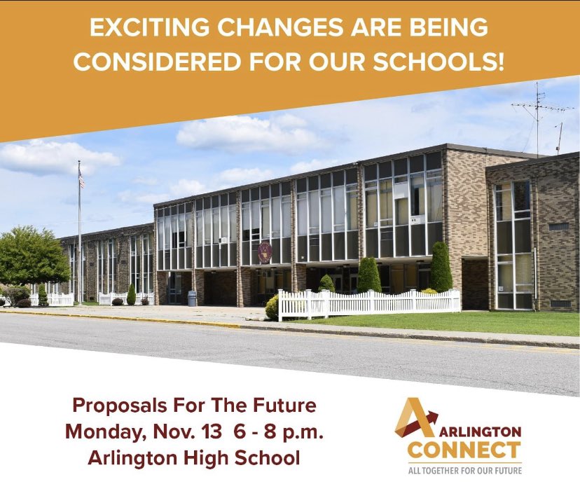 Last year, you helped us start a journey to update our schools. Now, see the progress and give your feedback this Monday from 6 to 8 p.m. at Arlington High School. Your perspective is crucial! Join and help shape the path forward.   <a href="/ArlingtonTeach1/">Arlington Teachers' Association</a> <a href="/ArlingtonCSD/">Arlington Schools NY</a>