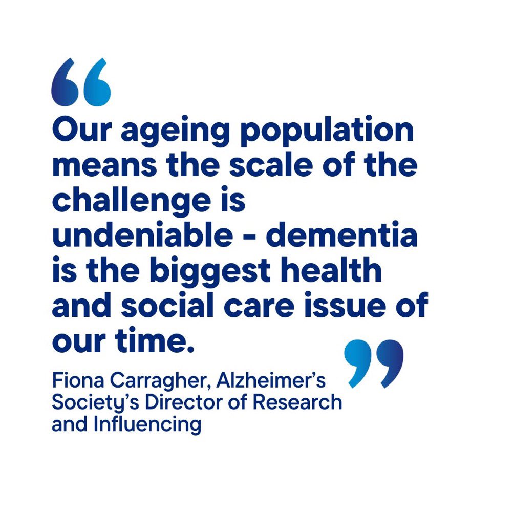 Fiona Carragher (@ficarragher) on Twitter photo .<a href="/alzheimerssoc/">Alzheimer's Society</a> welcomes the CMO's report highlighting the challenge of an ageing society and its recognition of the value of early dementia diagnosis. The recommendations around involving more older people in research, and better health data, will be key to tackling dementia .<a href="/alzheimerssoc/">Alzheimer's Society</a> welcomes the CMO's report highlighting the challenge of an ageing society and its recognition of the value of early dementia diagnosis. The recommendations around involving more older people in research, and better health data, will be key to tackling dementia