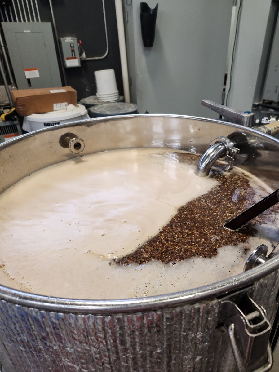 Another smoked beer brewing up today. Any guesses what it is?