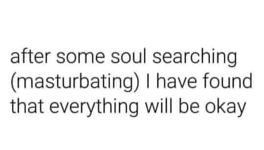 In the end, everything will be OK😎  #masturbating #porn #pornstar #funny #sextalk #sex https://t.co/<a href="/tag/masturbating"class="tags">#masturbating</a><a href="/tag/funny"class="tags"><span>#funny</span></a><a href="/tag/sex"class="tags"><span>#sex</span></a><a href="/tag/porn"class="tags"><span>#porn</span></a><a href="/tag/pornstar"class="tags"><span>#pornstar</span></a><a href="/tag/sextalk"class="tags"><span>#sextalk</span></a>