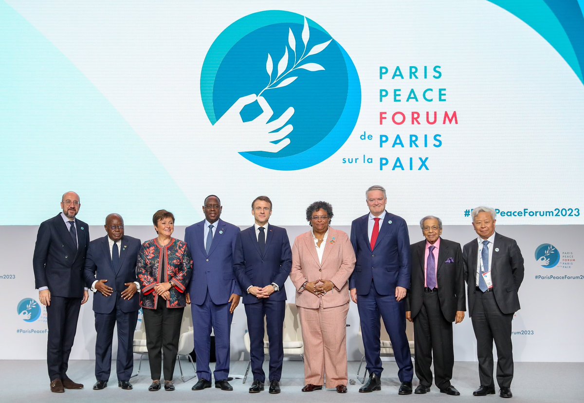 Je remercie le Président <a href="/EmmanuelMacron/">Emmanuel Macron</a> pour son invitation au Forum de Paris. Devant les pays et institutions partenaires, j’ai accepté avec plaisir sa proposition d’être l’Envoyé spécial du Pacte de Paris pour la Planète et les Peuples (4P), afin d’aider à la mise en œuvre,