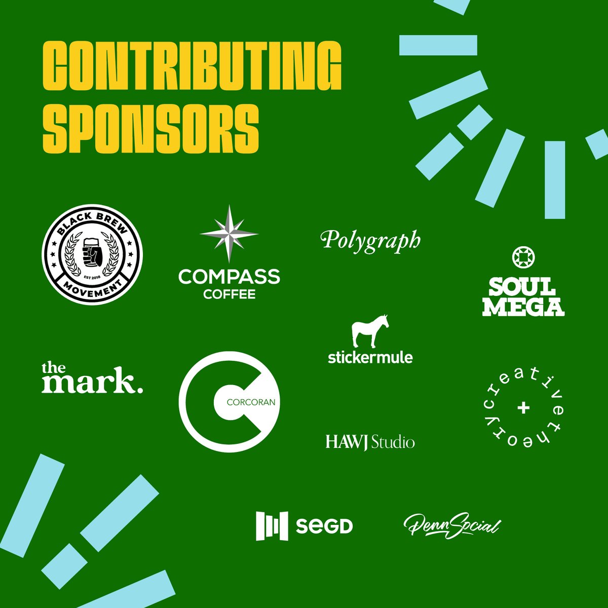 aigadc's tweet image. If you left #DCDesignWeek feeling fulfilled and inspired, help us thank our sponsors for making such an amazing event possible!
@ballnco
@PennSocialDC
@mocaarlington
@sitarartscenter
@segd
@compasscoffeedc
@blackbrewmove
@DupontUndergrnd
@themarkoffices