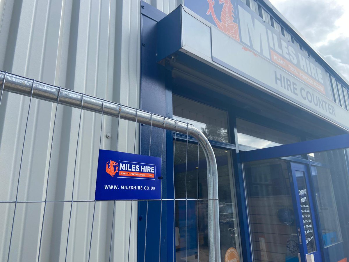 We know that safety is as much a priority to you as it is to us 💪🏻

Alongside our tool and plant hire, we also offer fencing for hire!

Whatever you're working on, keep it safe and secure with our range of fencing panels for hire - visit our website to discover what's on offer 🙌🏻