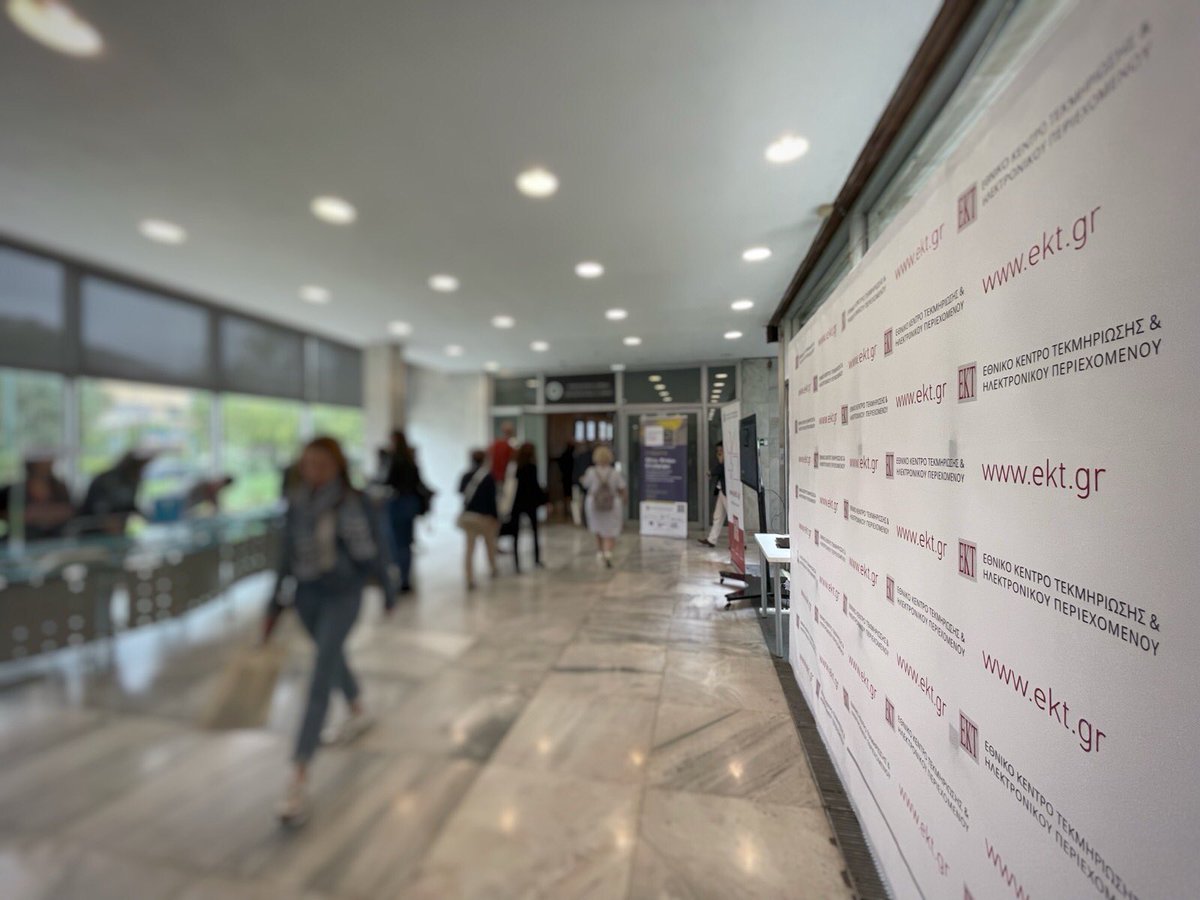 EKTgr's tweet image. Ξεκινάει το διήμερο συνέδριο (10-11/11/23) του ΕΚΤ «Μένω; Φεύγω; Επιστρέφω;» για την κινητικότητα του εξειδικευμένου επιστημονικού δυναμικού #EKTgrConference

➡️LIVE now: youtube.com/@ektgr/streams

👉 Πρόγραμμα - Ομιλητές: knowledge4policy.ekt.gr/conference2023

#Knowledge4Policy