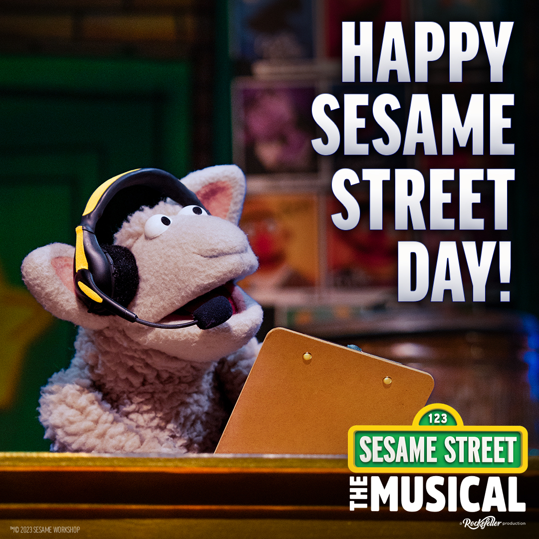 It's the best day of the year! Happy #SesameStreetDay! Join us as we celebrate 54 years of learning, laughter, and furry friendship on @SesameStreet. And don't miss our Un-BAH-lievable Stage Manager, Barry the Sheep, on Pix11 today at 9:40am! @pix11news