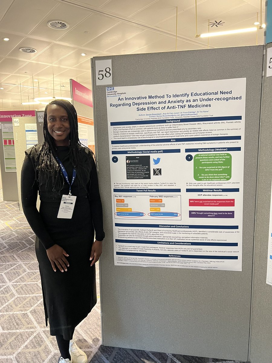 ⭕️ Such a fabulous morning, blown away by keynote speech by <a href="/JohnAmaechi/">John Amaechi OBE</a> at the <a href="/rpharms/">Fred Smith</a> conference. Please come and say hello in #posterzone #research where I’ll be presenting my poster, number 58! 🤩#RPSConf23 #Pharmacy 

<a href="/FellowsNetwork/">Fellows Network</a> @LPPNHS <a href="/CUH_NHS/">Cambridge University Hospitals NHS</a> <a href="/AnjaStClairJone/">Anja/BLHL Zambia</a>