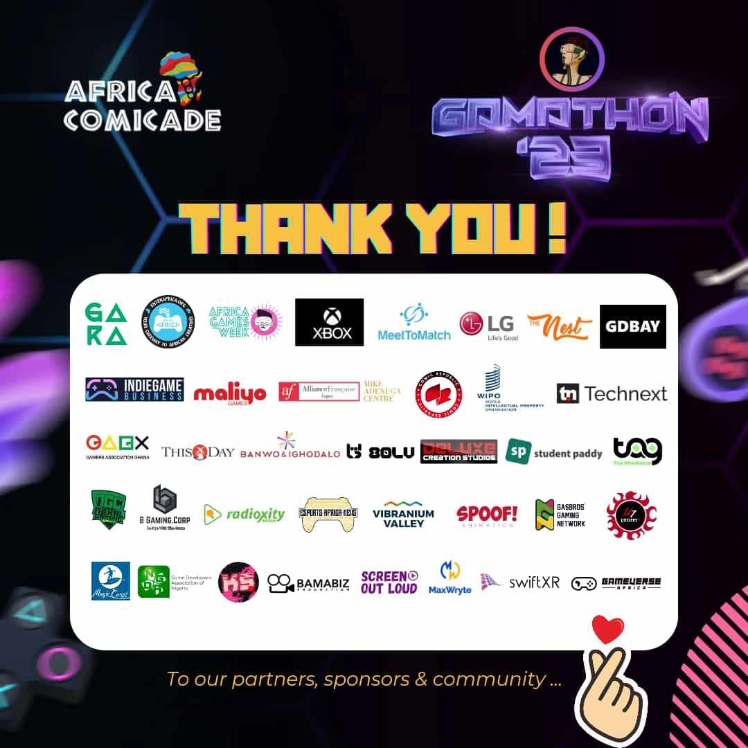 Appreciating the magic that happens when key actors joining forces! ✨🙌'

@africacomicade we celebrate you🍾
@enterafrica_org
#AfricanCreatives #GameDevEcosystem 
#TechRevolution
#EnterAfrica