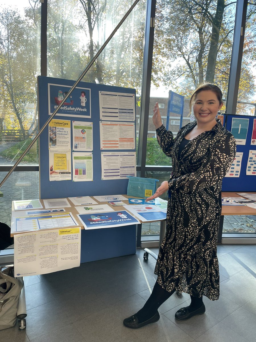 🤩 Quality Showcase Event 🤩 We are having a great day at the @BTHFT quality showcase event, come visit our stall to learn all about #MedSafetyWeek and #outstandingpharmacyservice 💚