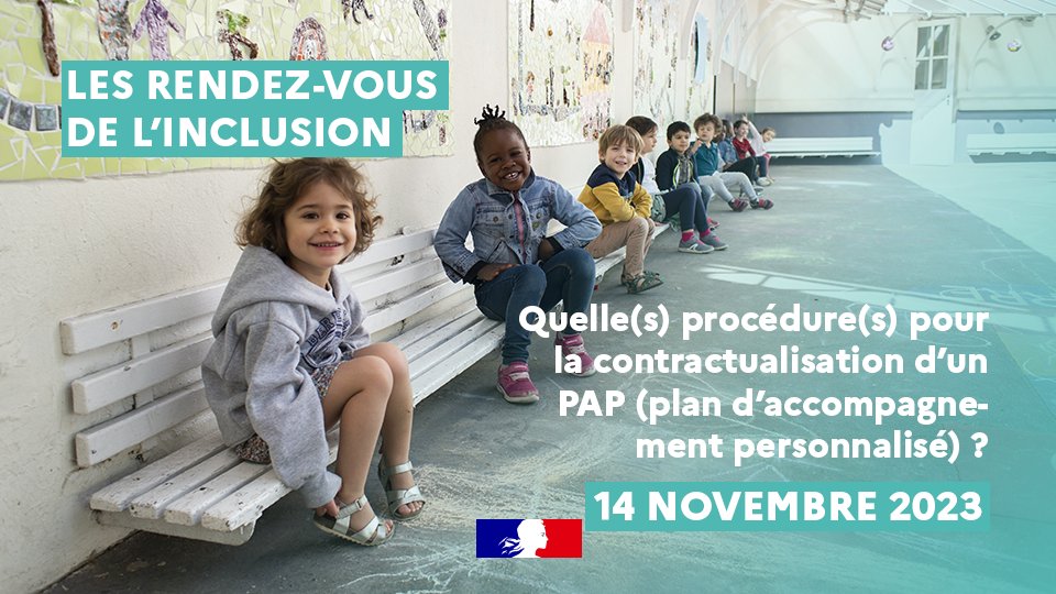 AcademieDijon's tweet photo. Le prochain #RDVinclusion aura lieu mardi 14 novembre sur le thème "Quelle(s) procédure(s) pour la contractualisation d’un plan d’accompagnement personnalisé ?". 

Pour participer à ces échanges ouverts à tous et toutes, connectez-vous à partir de 18h sur https://t.co/LttP0s92U8. https://t.co/sgdWKdnPaX