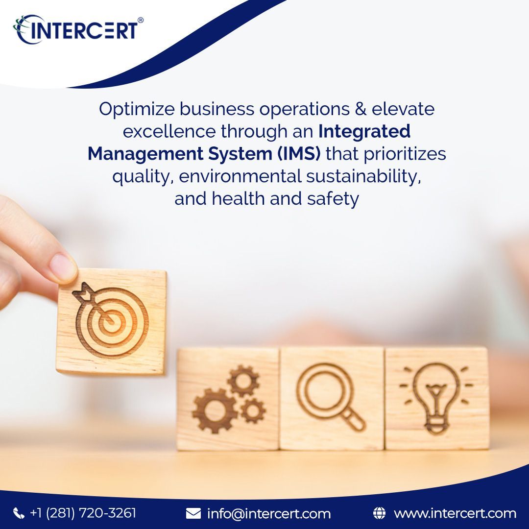 INTERCERTUSA's tweet image. Attain operational excellence by implementing an Integrated Management System (IMS) that places a strong emphasis on quality, environmental sustainability, and health and safety.

Know more at: info@intercert.com
.
#IntegratedManagementSystem #IMS #QualityManagement