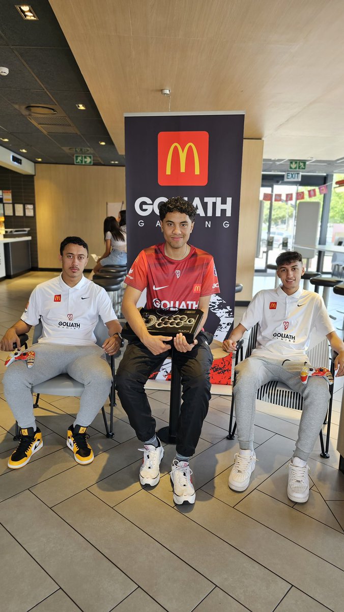 The #GoliathGamingArmy are back in Cape Town this weekend for all kinds of gaming fun🎮🔥

Saturday - McDonald’s Haasendal
Sunday - McDonald’s Milnerton

On top of the EA FC24 qualifier where attendees can book their spot into our R10,000 Summer Cup Grand Final in December, we’ll