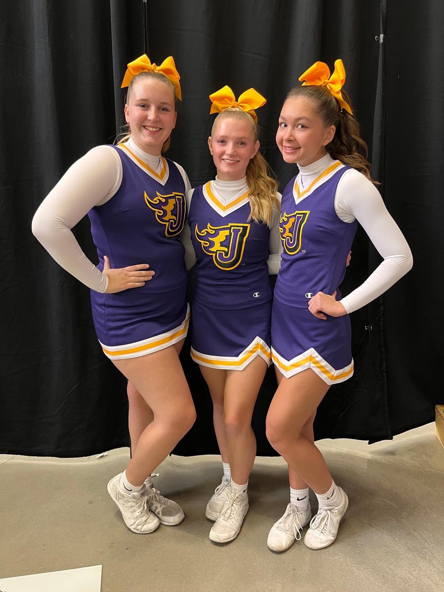 Congratulations to JHS varsity cheerleaders Emma Higgins, Lauren Millang and Mari Campbell for being selected to represent Johnston in the Iowa Cheer Honor Squad! The three will perform with more than 200 other cheerleaders from all across the state during the Iowa High School
