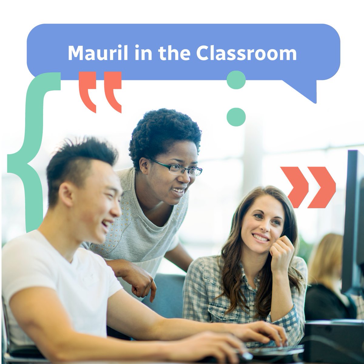 Teachers! Have you heard about our pilot project Mauril in the Classroom? Sign up for one of our training sessions in November ➡ bit.ly/40w9p6c