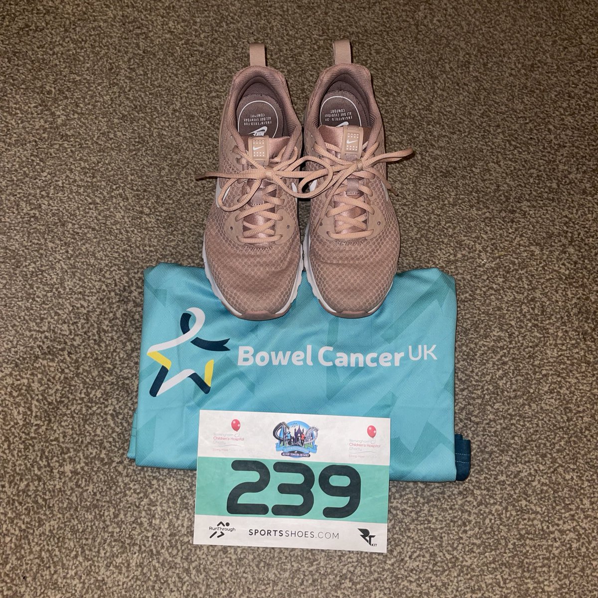 Race Day Ready for Tomorrow 🏃‍♀️ Still time to donate should you wish!! 

justgiving.com/fundraising/Pe…