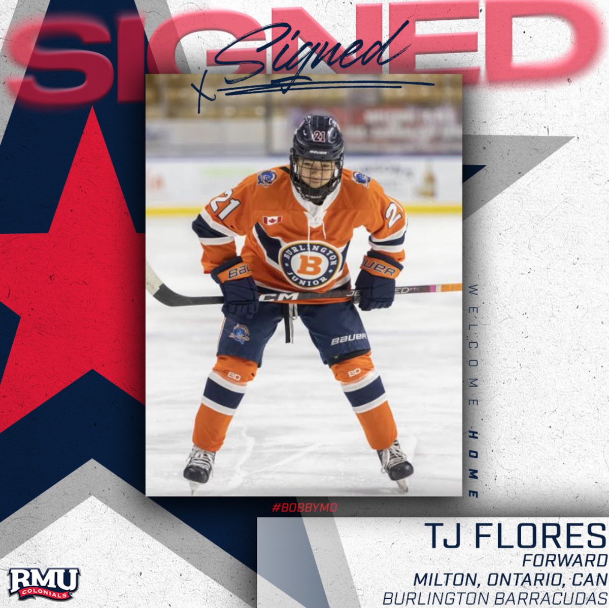 We’d like to welcome TJ Flores to our program‼️ 

#BobbyMo