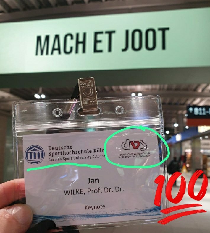 The German Exercise Science &amp; Training Conference is in the books. Excellent program packed with wonderful sessions providing ample of inspiration. Congratulations <a href="/LarsDonath/">Lars Donath</a> and @dvs_Sportwiss! Honored to have contributed a small piece.

#sports #fascia