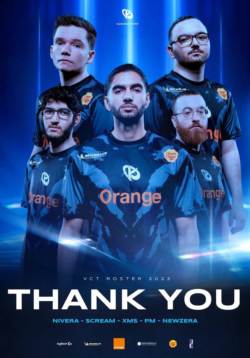 Though only half-heartedly announced at #KCX3, it's now time to say goodbye to our #VCTEMEA 2022-23 roster. It hasn't been an easy year, but they've given their all for you and the club, and for that we thank them. 💙 We wish @pmleek & @Newzeraaa all the best in their…