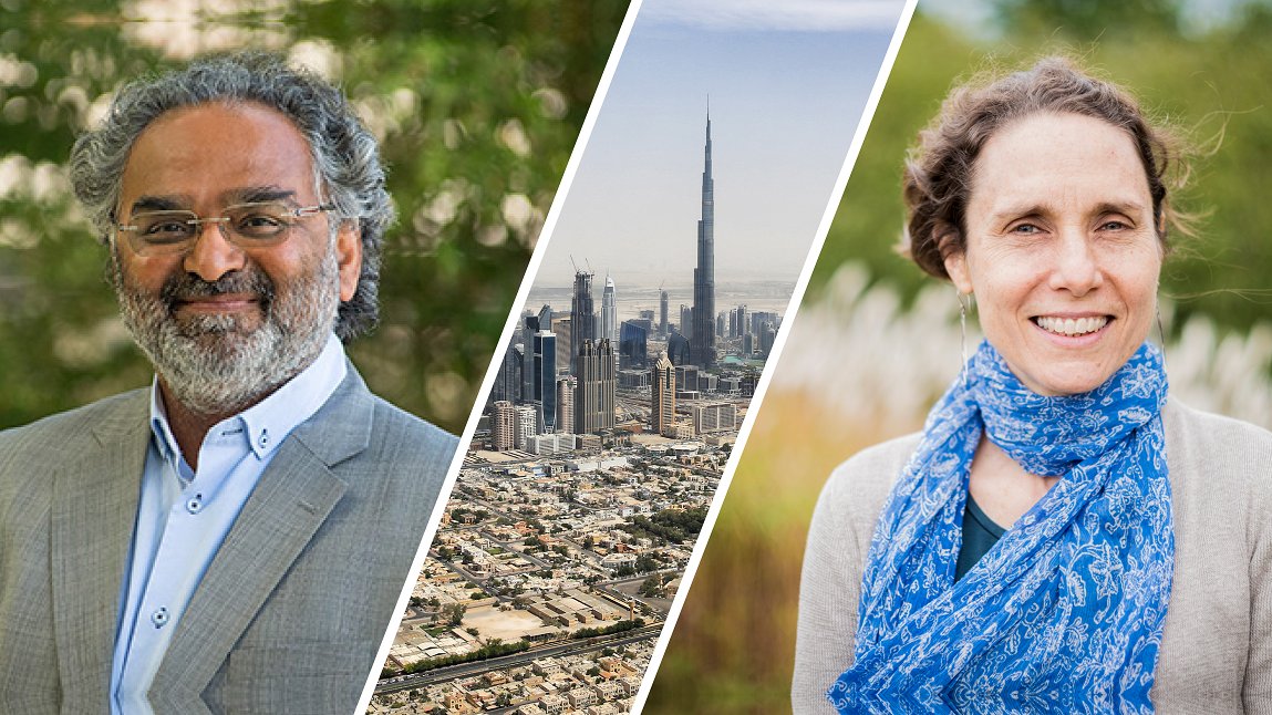 #UVM's Asim Zia &amp; Lini Wollenberg will promote climate action at #COP28 for vulnerable communities.

The Gund Fellows aim to protect those living on river deltas—where #climatechange is already affecting millions—and tackle farm emissions.

➡️go.uvm.edu/27ou8 #UVMResearch