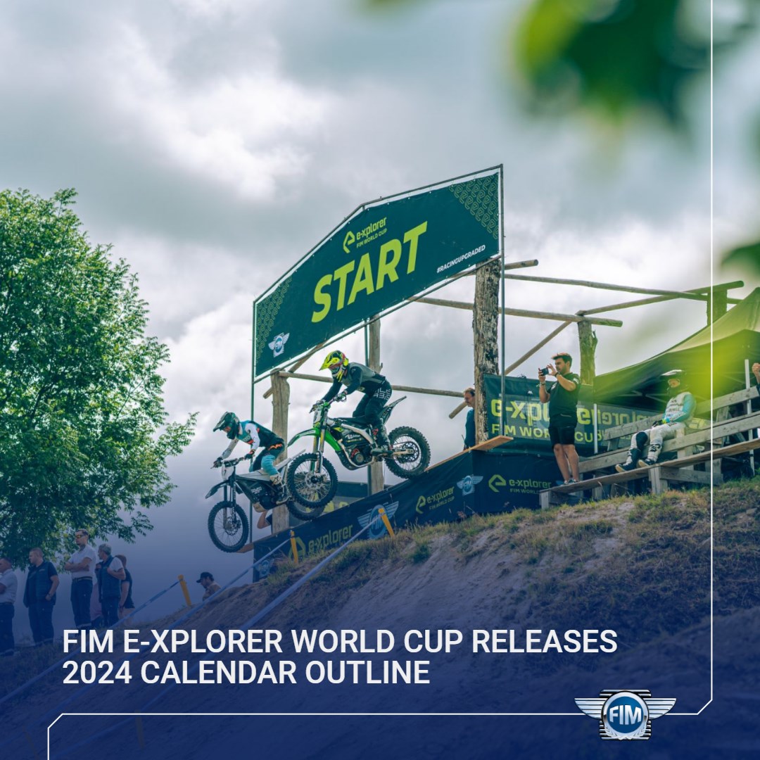 🆕 FIM E-Xplorer World Cup releases 2024 calendar outline!

Full calendar 👉 fim-moto.com/en/news/news-d…

#FIM |  #FIMfamily | #FIMRideGreen | #FIMXplorer