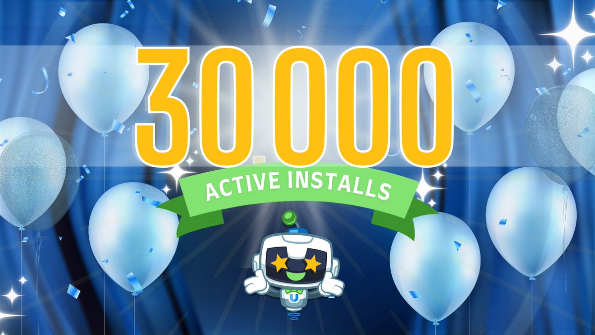 Uncanny Automator now has over 30,000 active installs!

Thanks for all of your support over the past 5 years.

#WordPress #NoCode #automation