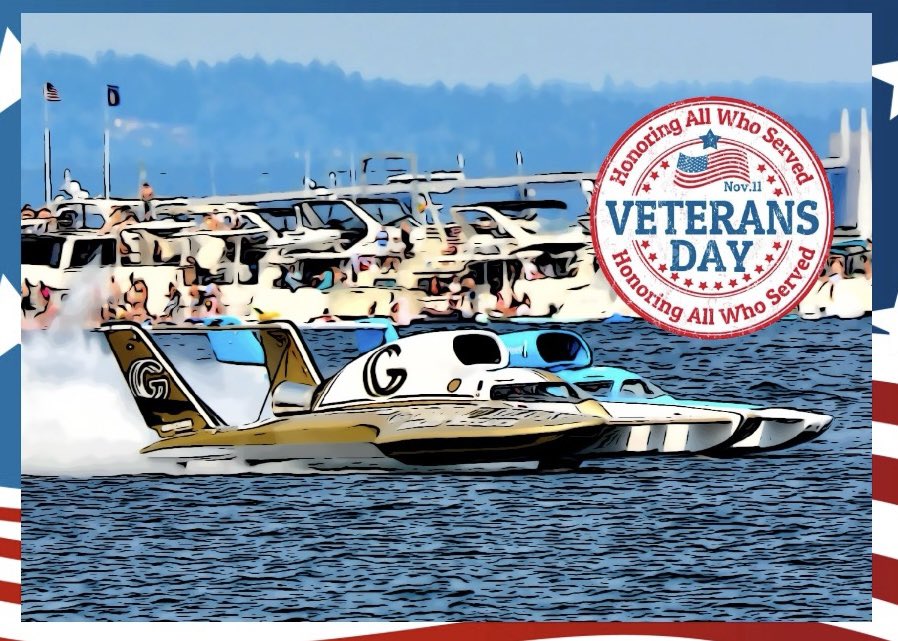 Many thanks to all Veterans for your service to our country. #missgoodmanrealestate #revchem #h1unlimited #apba_racing