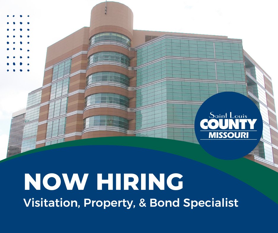 The Department of Justice Services is looking to hire a Visitation, Property, &amp; Bond Specialist. Learn more about his job opportunity and apply here: ow.ly/nPLE50Q59CY