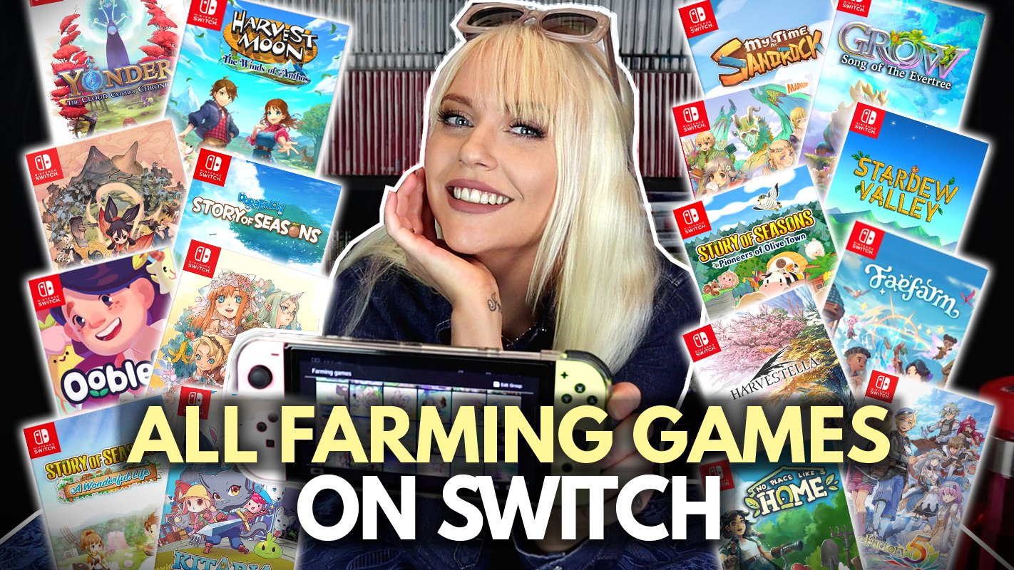Farming games 2024 for switch
