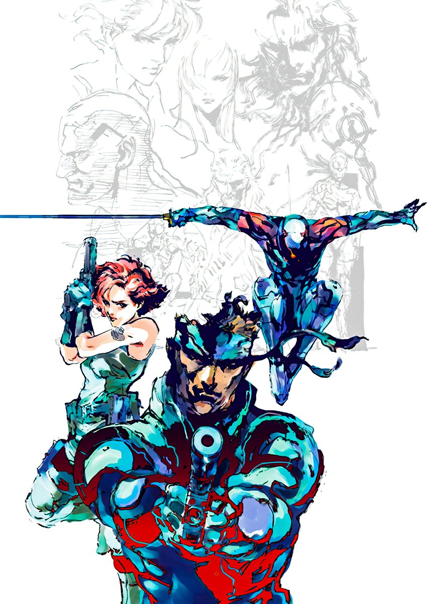 【激レア】The art of l gear solid 新川洋司画集 The art of Metal gear solid / 新川 洋司【画