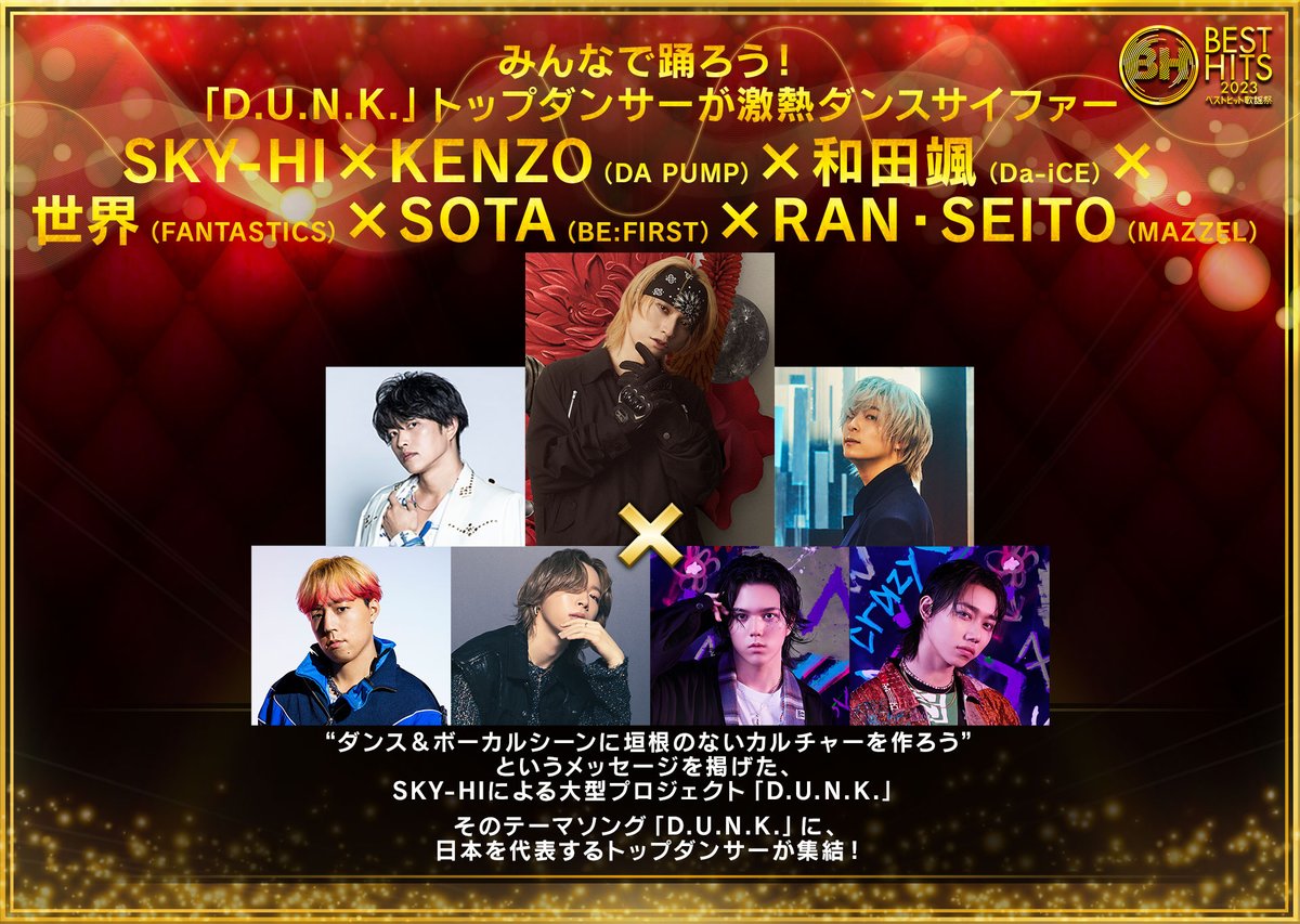 🌙一夜限りの特別企画🤝／ 「みんなで踊ろう！「D.U.N.K.」 トップ