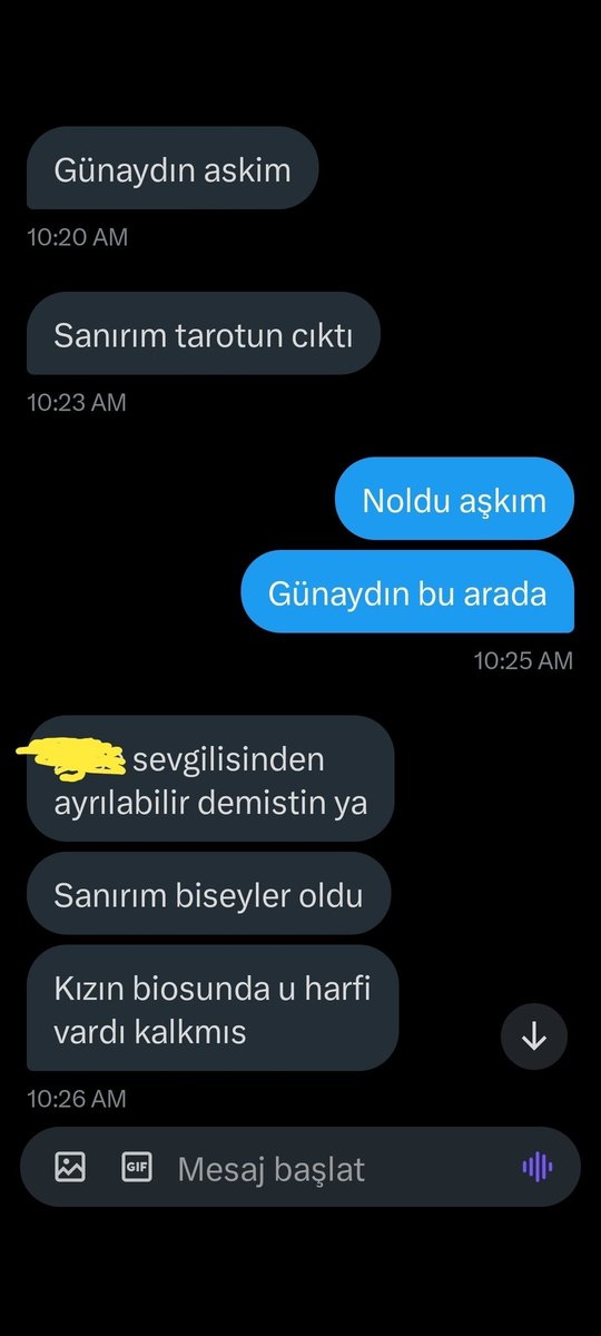 Tarot memnuniyet💌