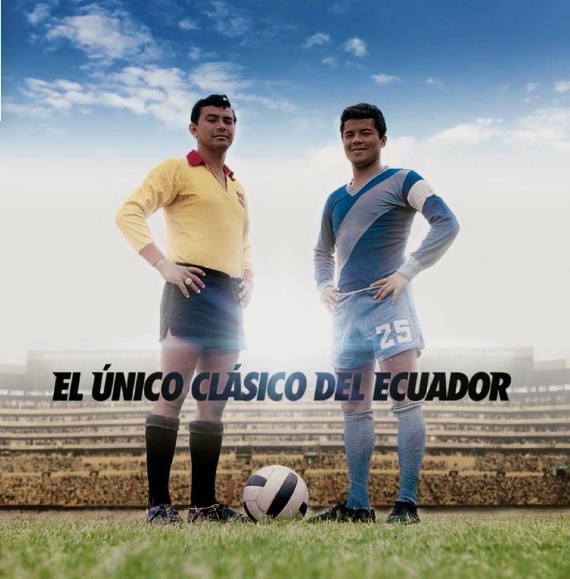 kleber_adrian's tweet photo. Desde antes que se juegue fútbol profesional en este país, el Clásico del Astillero, el Clásico del Ecuador!!! https://t.co/nhVg3ycKoz