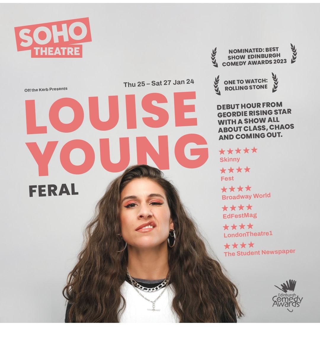 💖 LONDON!! 👅 It's been a blast to perform this show this summer so I'm over the moon to have these nights at @sohotheatre end of Jan (25/26/27). Don't try and wriggle out of coming along, I know you'll have nothing else on that time of year xxxx sohotheatre.com/events/louise-…