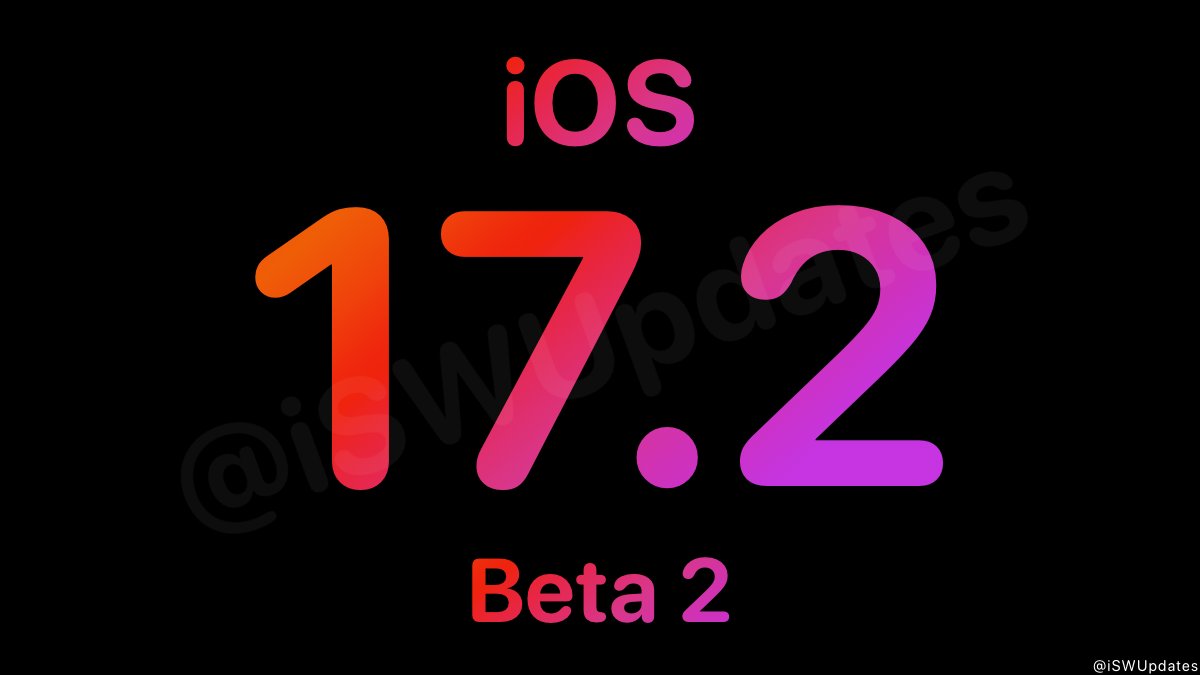 iSWUpdates's tweet image. iOS 17.2 Public Beta 2 (21C5040g) has been released. #iOS172 #iOS172Beta2