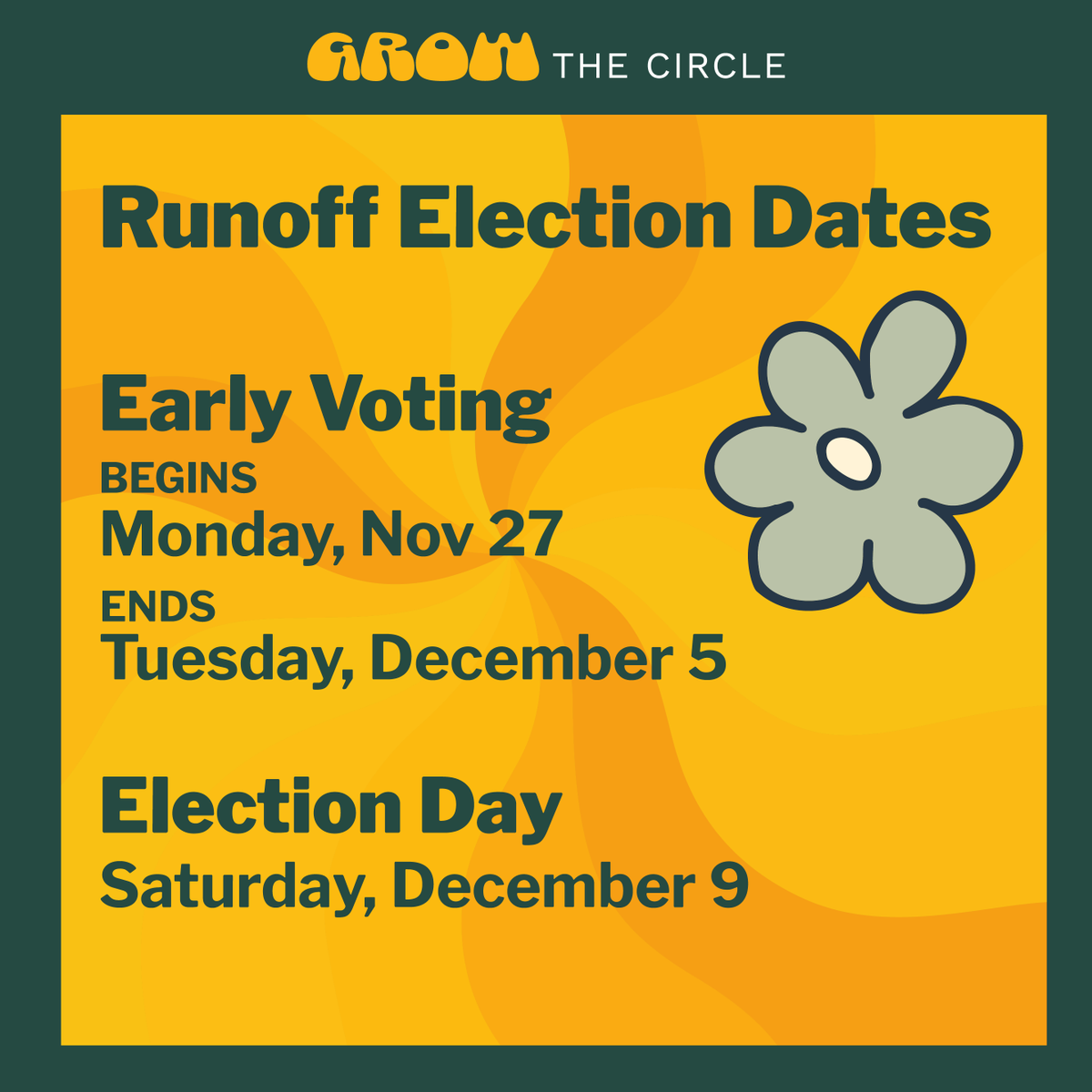 HoustoninAction's tweet photo. 🗳️ Let's get ready to runoff!! 🏃🏽‍♂️🏃🏿‍♀️🏃🏻

With Houston's mayoral race (and nearly half of Houston City Council races) headed to a runoff election, let us help you come up with a plan to vote early, by-mail, or on Election Day! https://t.co/qBmYxjZm8k