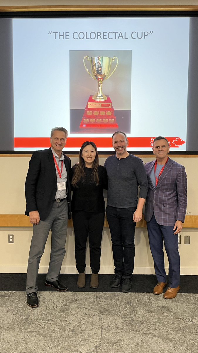 Johnson & Johnson MedTech | Surgery Canada (@jjmtsurgery_ca) on Twitter photo So much passion at our Fellows' Case presentations at the #COLbootcamp2023
Congratulations to the Dr. Christine Li & the team at UBC for winning the 2023 #Colorectal Cup! <a href="/drcarl_vancouvr/">Dr. Carl J Brown 🌎</a> <a href="/ubcgensurg/">UBC General Surgery</a> @UBCmedicine So much passion at our Fellows' Case presentations at the #COLbootcamp2023
Congratulations to the Dr. Christine Li & the team at UBC for winning the 2023 #Colorectal Cup! <a href="/drcarl_vancouvr/">Dr. Carl J Brown 🌎</a> <a href="/ubcgensurg/">UBC General Surgery</a> @UBCmedicine
