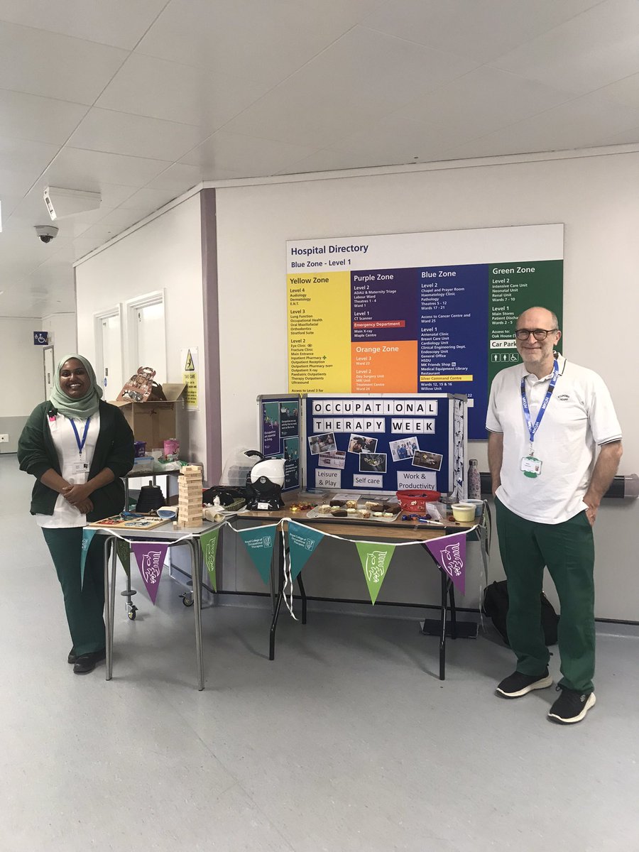 Jessica Dixon (@jessica_rdixon) on Twitter photo This week was Occupational Therapy Week.
I had a very informative session with the team about some of the challenges this team support people to overcome.
They enable people to maximise their autonomy through a range of therapies. #OccupationalTherapy <a href="/MKHospital/">Milton Keynes University Hospital NHS FT</a> This week was Occupational Therapy Week.
I had a very informative session with the team about some of the challenges this team support people to overcome.
They enable people to maximise their autonomy through a range of therapies. #OccupationalTherapy <a href="/MKHospital/">Milton Keynes University Hospital NHS FT</a>