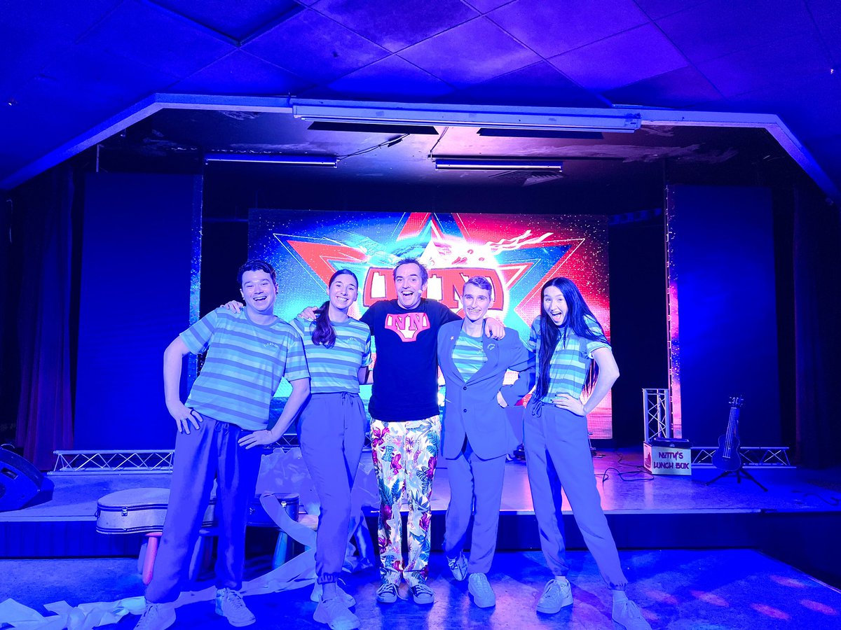 Last night was my last regular holiday park show, number 175 at @haven Weymouth bay. It’s been an amazing ride 🕺🏼🎉 next stop, Panto!
