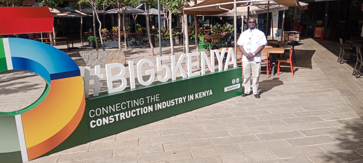 10/11/2023 – Joseph Alot (CEO RACECA) attended the 
 Big 5 Construct Kenya held at the Sarit Expo Centre, Nairobi. “It was an incredible gathering of construction industry leaders.”
