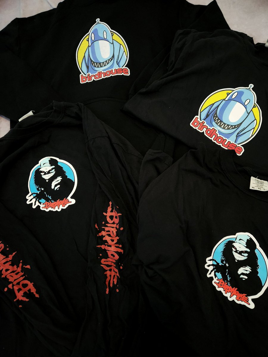 Shirts have arrived and will be shipped out on Monday

There's an issue with the sleeve prints on the hoodies so I had to reach out to the printer to try to get this resolved. All orders that don't include the heath hoodie will be out on Monday, I'm incredibly sorry for the delay