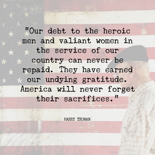 BobNitowski's tweet photo. THANK YOU to ALL VETERANS!! https://t.co/qX1yLTpE4G
