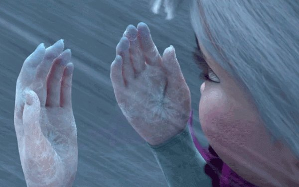 Mis manos en cualquier momento del día: