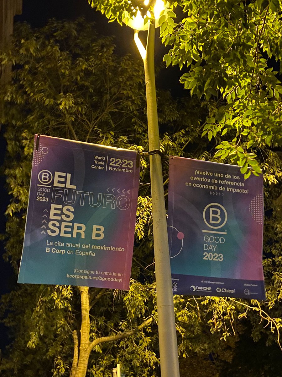 Por las calles de Barcelona hoy!
¿y tu? tu unes al #BgoodDay evento anual de las #Bcorp de <a href="/BCorpSpain/">B Corp Spain</a> ?
#elfuturoesSerB ¿como lo conseguimos?