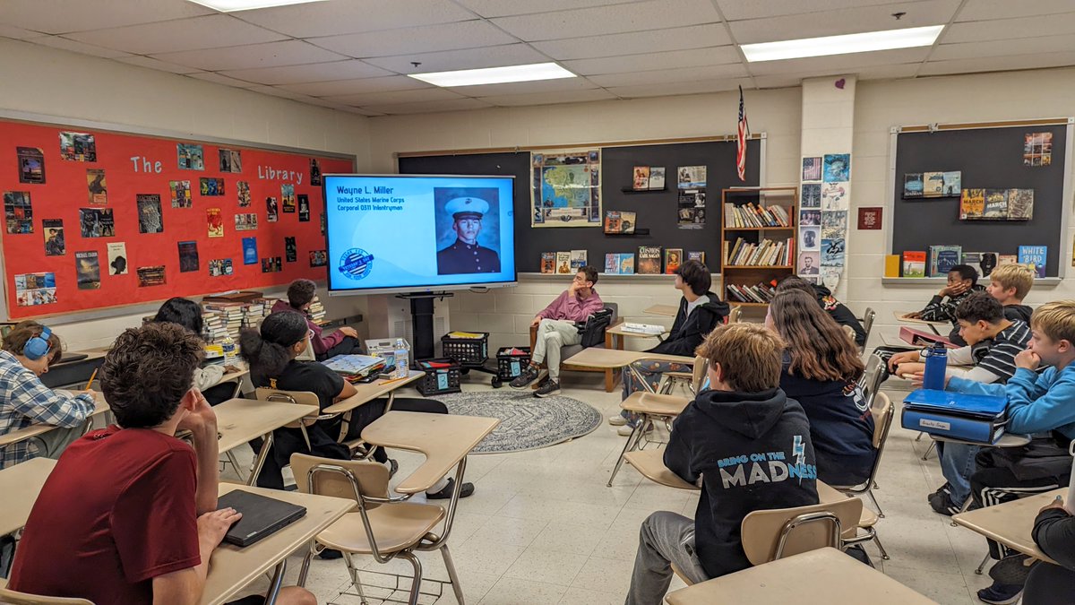 ClearspringAP's tweet photo. Veterans Day Open House is Rocking at Rosa Parks today! Started our by honoring veterans in our community during TAP this morning. https://t.co/had8OFob1l