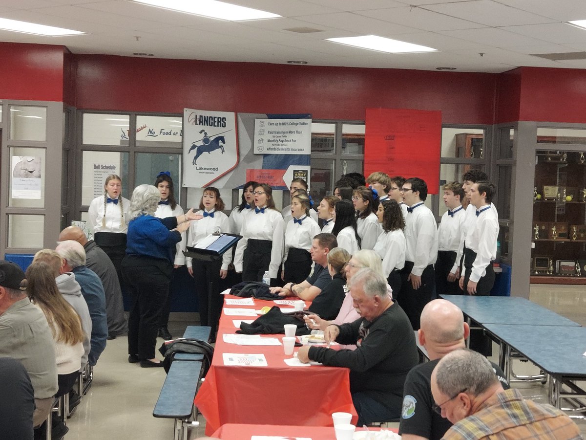 Today, we had the privilege of celebrating Veterans Day with our Lancer Veterans. It was an honor to share breakfast with you. Thank you for your service!!
