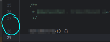 mudflye's tweet photo. @intellijidea how do i turn off this gap that keeps getting added above functions? https://t.co/NqGcadD9sv