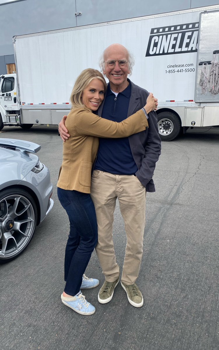 The ole, one person side hug. Curb Your Enthusiasm is coming back early 2024! You ready??? #LarryDavid #CurbYourEnthusiasm #CherylDavid #CYE #PrettyPrettyPrettyGood