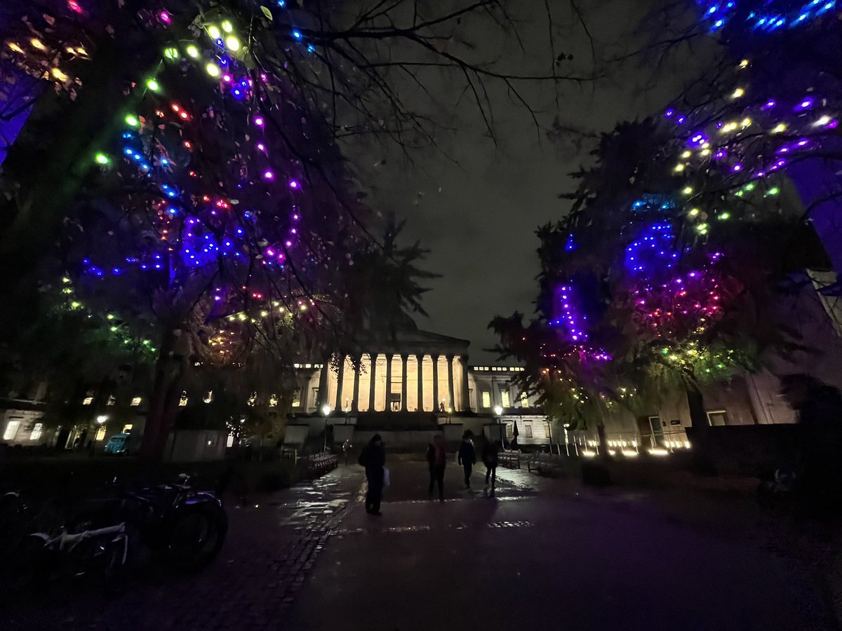 Our campus is looking lovely at night. #LoveUCL